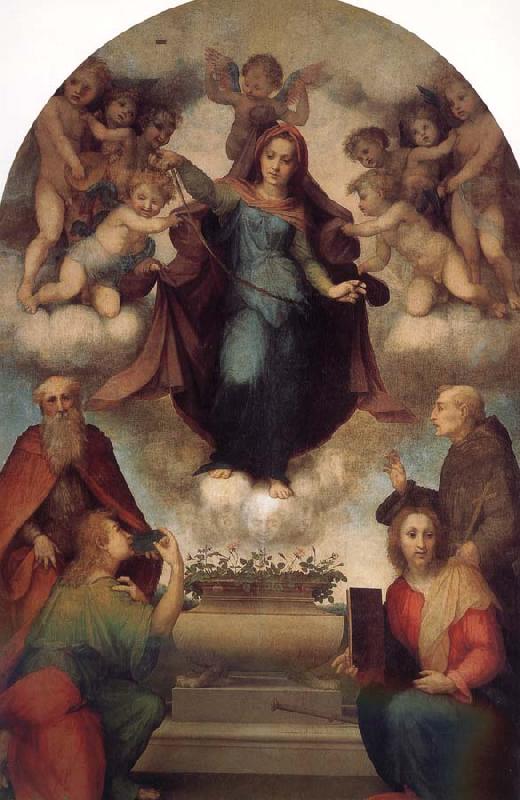 Andrea del Sarto Our Lady of Angels around oil painting image